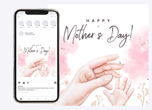 A Mother's Love, Mother's Day Graphics | 16362